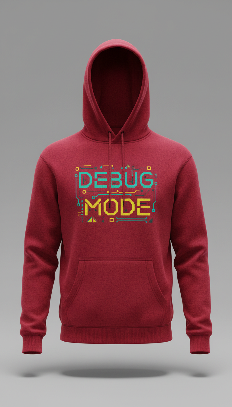 Glucose Red 'Debug Mode' Hoodie